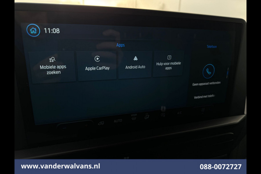 Ford Transit Custom 2.0 TDCI 136pk L2H1 Euro6 Airco | Camera | Apple Carplay | LED | Cruisecontrol | Verwarmde voorruit Android Auto, Parkeersensoren, Bijrijdersbank, 2800kg trekvermogen