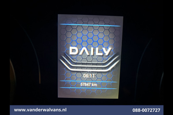 Iveco Daily 35S16 157pk L2H2 Euro6 Airco | 270 Graden Achterdeuren | Parkeersensoren Bijrijdersbank