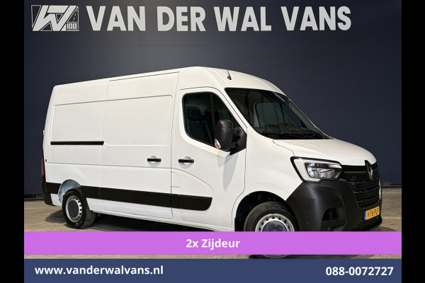 Renault Master 2.3 dCi 150pk L2H2 Laadklep Euro6 Airco | 2x zijdeur | Camera | Navigatie | LED | Cruisecontrol Parkeersensoren, Bijrijdersbank