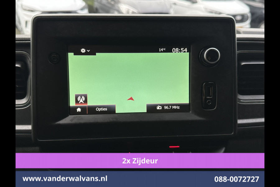 Renault Master 2.3 dCi 150pk L2H2 Laadklep Euro6 Airco | 2x zijdeur | Camera | Navigatie | LED | Cruisecontrol Parkeersensoren, Bijrijdersbank