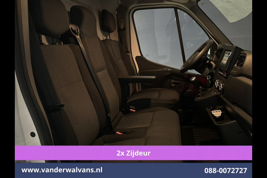 Renault Master 2.3 dCi 150pk L2H2 Laadklep Euro6 Airco | 2x zijdeur | Camera | Navigatie | LED | Cruisecontrol Parkeersensoren, Bijrijdersbank