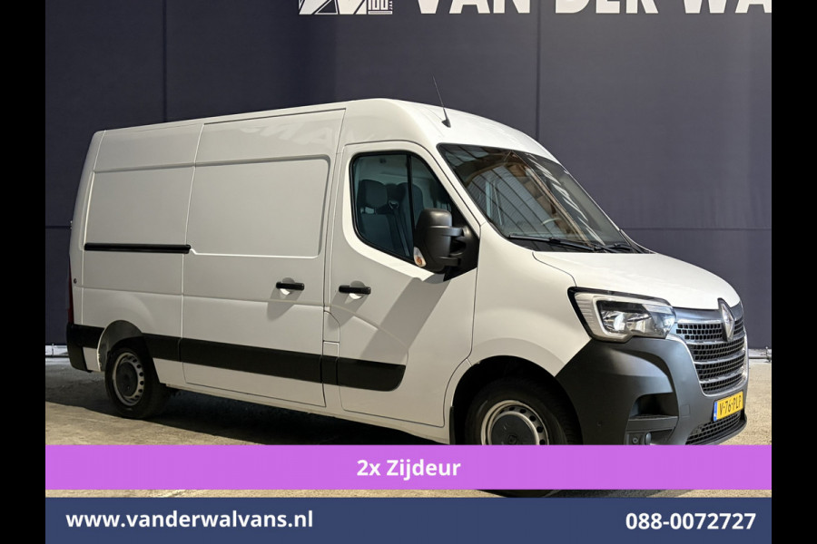 Renault Master 2.3 dCi 150pk L2H2 Laadklep Euro6 Airco | 2x zijdeur | Camera | Navigatie | LED | Cruisecontrol Parkeersensoren, Bijrijdersbank
