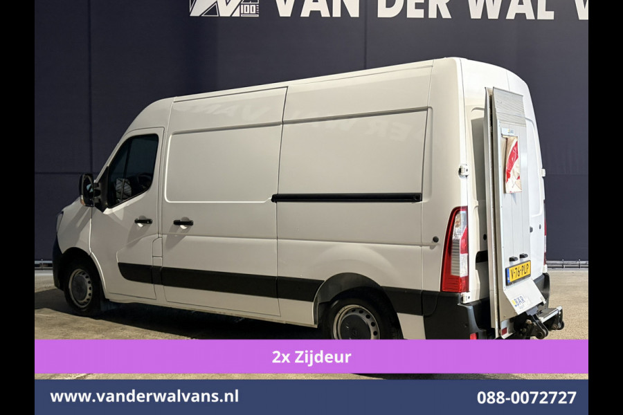 Renault Master 2.3 dCi 150pk L2H2 Laadklep Euro6 Airco | 2x zijdeur | Camera | Navigatie | LED | Cruisecontrol Parkeersensoren, Bijrijdersbank