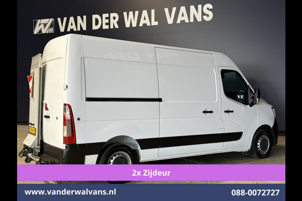 Renault Master 2.3 dCi 150pk L2H2 Laadklep Euro6 Airco | 2x zijdeur | Camera | Navigatie | LED | Cruisecontrol Parkeersensoren, Bijrijdersbank