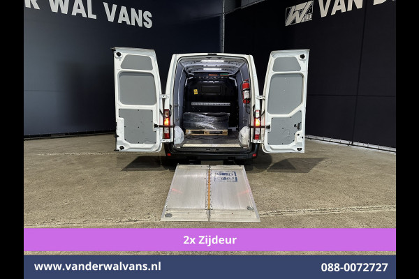 Renault Master 2.3 dCi 150pk L2H2 Laadklep Euro6 Airco | 2x zijdeur | Camera | Navigatie | LED | Cruisecontrol Parkeersensoren, Bijrijdersbank