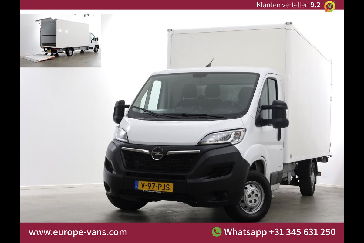 Opel Movano 2.2D 140pk Bakwagen met laadklep 1.060kg laadvermogen 08-2023
