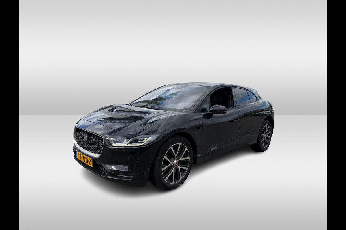 Jaguar I-PACE EV400 First Edition 90 kWh / SoH 82% / Full option! / Panoramadak / 360Camera / Head-up / 20'' / Luchtvering / Leder / Meridian / Stoel+Stuurverwarming / 4zone Airco / DAB / Dodehoek / ACC