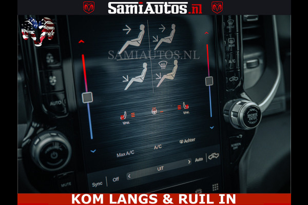 Dodge Ram SPORT | 5.7 V8 4x4 HEMI | PANORAMA DAK | GROOTSCHERM 12 INCH | LPG | Diamond Black Pearl | CREW CAB | DUBBELE CABINE | 5 PERSOONS | DC | VOORRAAD NR 2554 - 6048