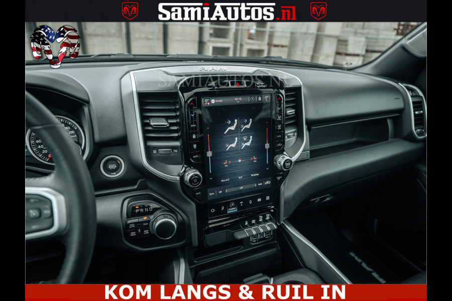 Dodge Ram SPORT | 5.7 V8 4x4 HEMI | PANORAMA DAK | GROOTSCHERM 12 INCH | LPG | Diamond Black Pearl | CREW CAB | DUBBELE CABINE | 5 PERSOONS | DC | VOORRAAD NR 2554 - 6048