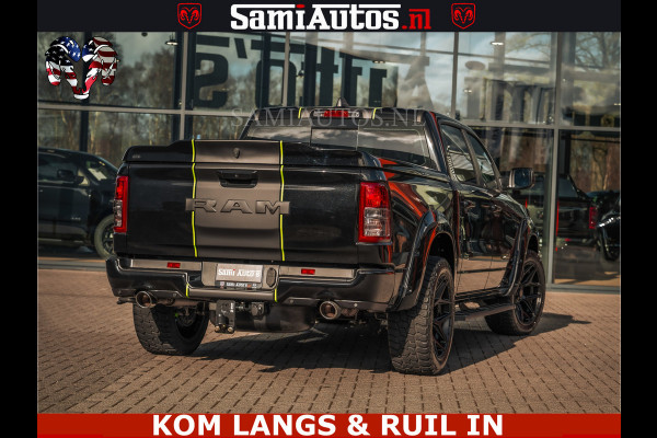 Dodge Ram SPORT | 5.7 V8 4x4 HEMI | PANORAMA DAK | GROOTSCHERM 12 INCH | LPG | Diamond Black Pearl | CREW CAB | DUBBELE CABINE | 5 PERSOONS | DC | VOORRAAD NR 2554 - 6048