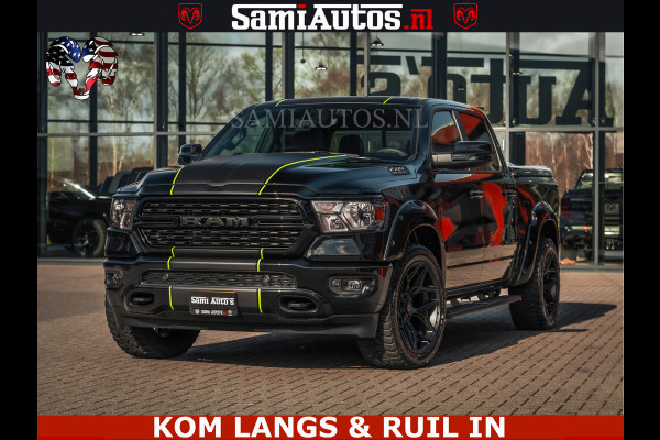Dodge Ram SPORT | 5.7 V8 4x4 HEMI | PANORAMA DAK | GROOTSCHERM 12 INCH | LPG | Diamond Black Pearl | CREW CAB | DUBBELE CABINE | 5 PERSOONS | DC | VOORRAAD NR 2554 - 6048