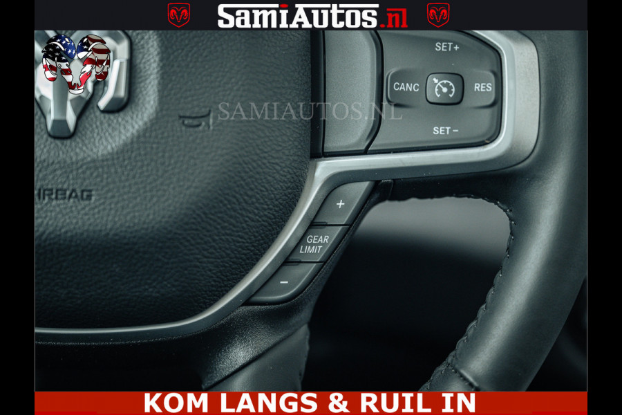 Dodge Ram SPORT | 5.7 V8 4x4 HEMI | PANORAMA DAK | GROOTSCHERM 12 INCH | LPG | Diamond Black Pearl | CREW CAB | DUBBELE CABINE | 5 PERSOONS | DC | VOORRAAD NR 2554 - 6048