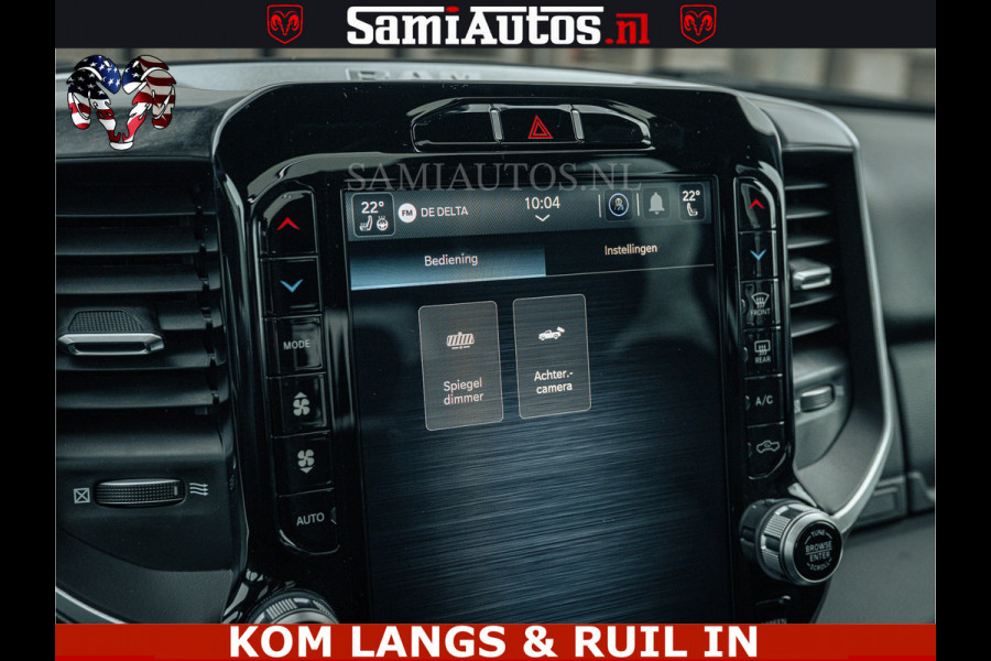 Dodge Ram SPORT | 5.7 V8 4x4 HEMI | PANORAMA DAK | GROOTSCHERM 12 INCH | LPG | Diamond Black Pearl | CREW CAB | DUBBELE CABINE | 5 PERSOONS | DC | VOORRAAD NR 2554 - 6048