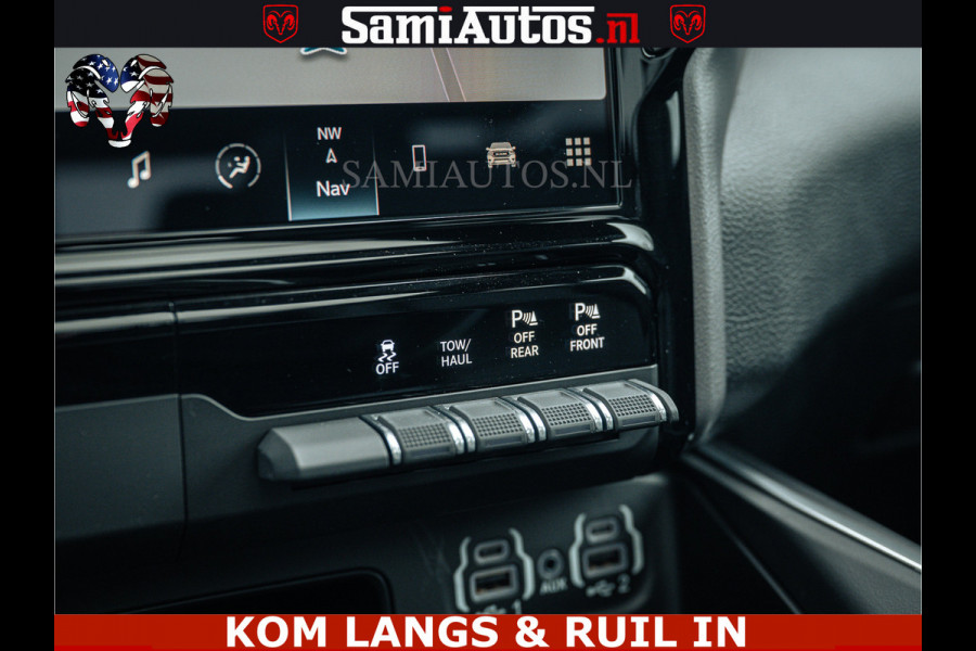 Dodge Ram SPORT | 5.7 V8 4x4 HEMI | PANORAMA DAK | GROOTSCHERM 12 INCH | LPG | Diamond Black Pearl | CREW CAB | DUBBELE CABINE | 5 PERSOONS | DC | VOORRAAD NR 2554 - 6048