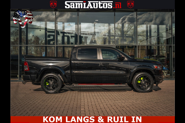 Dodge Ram SPORT | 5.7 V8 4x4 HEMI | PANORAMA DAK | GROOTSCHERM 12 INCH | LPG | Diamond Black Pearl | CREW CAB | DUBBELE CABINE | 5 PERSOONS | DC | VOORRAAD NR 2554 - 6048