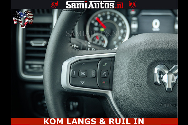 Dodge Ram SPORT | 5.7 V8 4x4 HEMI | PANORAMA DAK | GROOTSCHERM 12 INCH | LPG | Diamond Black Pearl | CREW CAB | DUBBELE CABINE | 5 PERSOONS | DC | VOORRAAD NR 2554 - 6048