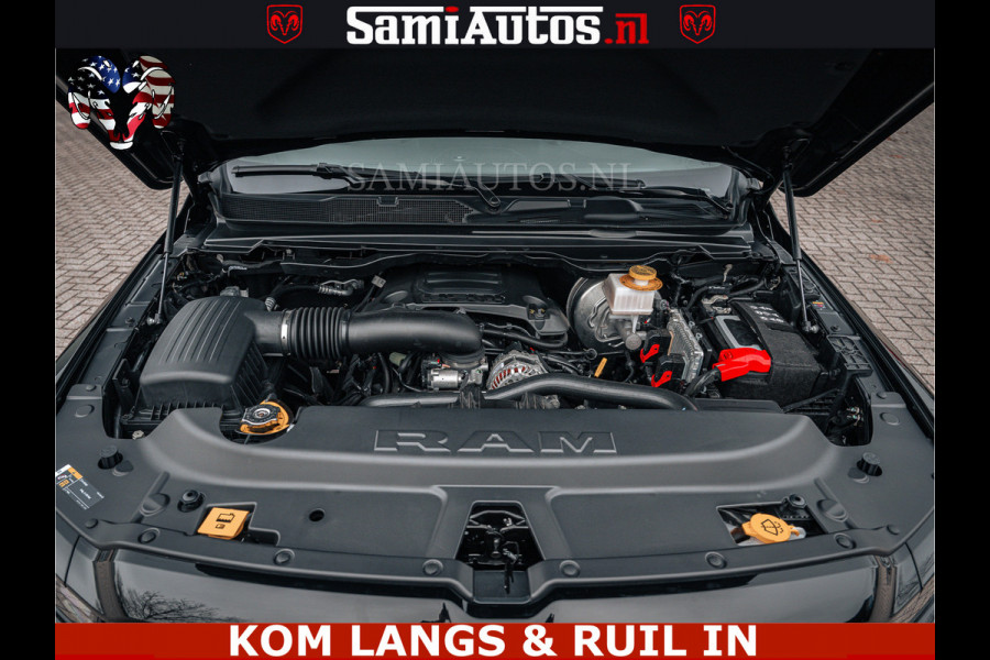 Dodge Ram SPORT | 5.7 V8 4x4 HEMI | PANORAMA DAK | GROOTSCHERM 12 INCH | LPG | Diamond Black Pearl | CREW CAB | DUBBELE CABINE | 5 PERSOONS | DC | VOORRAAD NR 2554 - 6048