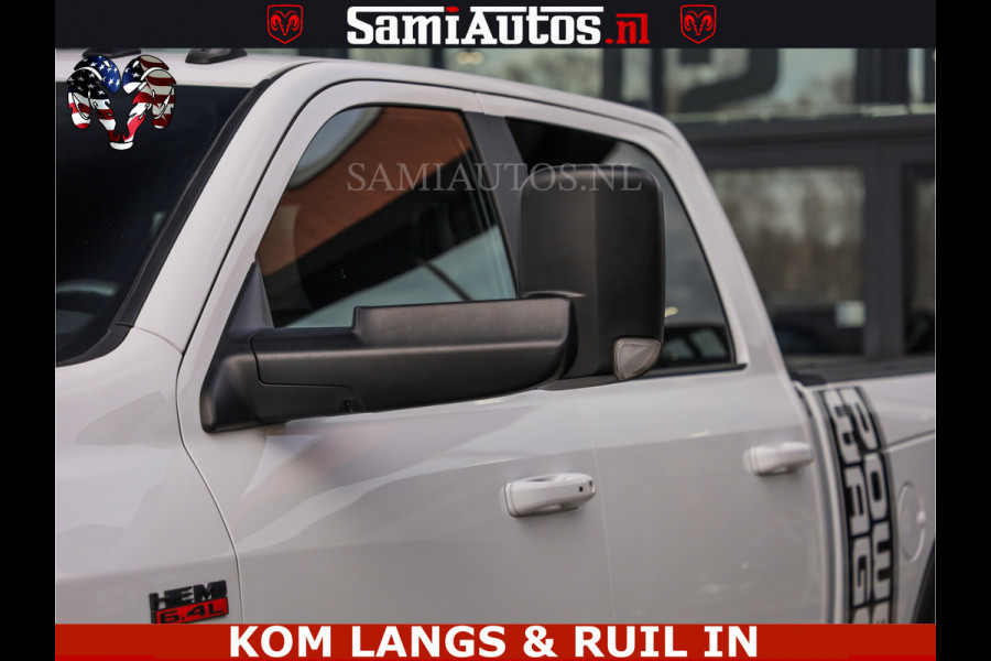 Dodge Ram 2500 POWER WAGON | 6 PERSOONS | 6.4 V8 4X4 | ADAPTIVE | FULL LED | TREK LIER | OPEN DAK | 6.4F BAK | 3500KG | CAMERA V+A | SPER DIFF | TWO TONE UITVOERING | ALARM | VOLLE UITVOERING |