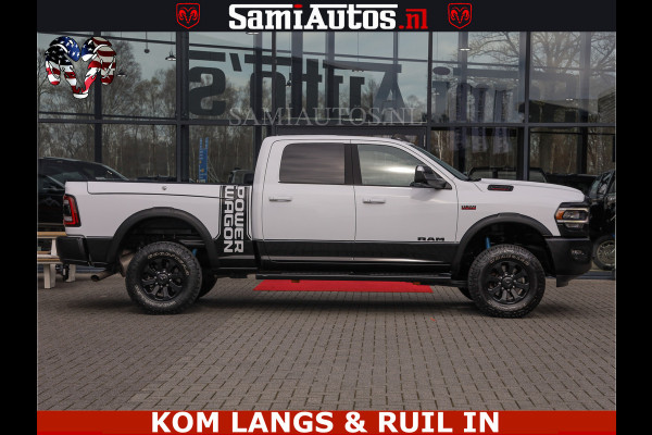 Dodge Ram 2500 POWER WAGON | 6 PERSOONS | 6.4 V8 4X4 | ADAPTIVE | FULL LED | TREK LIER | OPEN DAK | 6.4F BAK | 3500KG | CAMERA V+A | SPER DIFF | TWO TONE UITVOERING | ALARM | VOLLE UITVOERING |