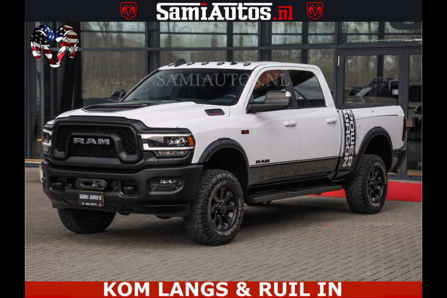 Dodge Ram 2500 POWER WAGON | 6 PERSOONS | 6.4 V8 4X4 | ADAPTIVE | FULL LED | TREK LIER | OPEN DAK | 6.4F BAK | 3500KG | CAMERA V+A | SPER DIFF | TWO TONE UITVOERING | ALARM | VOLLE UITVOERING |