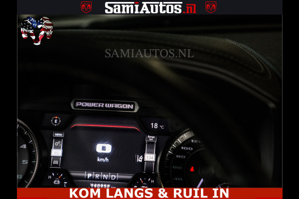 Dodge Ram 2500 POWER WAGON | 6 PERSOONS | 6.4 V8 4X4 | ADAPTIVE | FULL LED | TREK LIER | OPEN DAK | 6.4F BAK | 3500KG | CAMERA V+A | SPER DIFF | TWO TONE UITVOERING | ALARM | VOLLE UITVOERING |