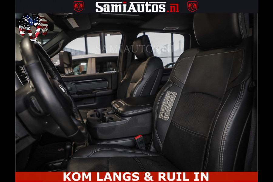 Dodge Ram 2500 POWER WAGON | 6 PERSOONS | 6.4 V8 4X4 | ADAPTIVE | FULL LED | TREK LIER | OPEN DAK | 6.4F BAK | 3500KG | CAMERA V+A | SPER DIFF | TWO TONE UITVOERING | ALARM | VOLLE UITVOERING |