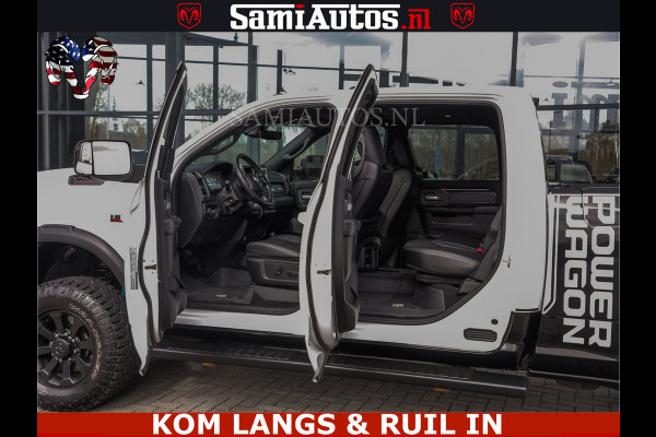 Dodge Ram 2500 POWER WAGON | 6 PERSOONS | 6.4 V8 4X4 | ADAPTIVE | FULL LED | TREK LIER | OPEN DAK | 6.4F BAK | 3500KG | CAMERA V+A | SPER DIFF | TWO TONE UITVOERING | ALARM | VOLLE UITVOERING |