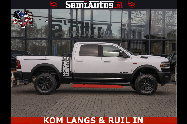 Dodge Ram 2500 POWER WAGON | 6 PERSOONS | 6.4 V8 4X4 | ADAPTIVE | FULL LED | TREK LIER | OPEN DAK | 6.4F BAK | 3500KG | CAMERA V+A | SPER DIFF | TWO TONE UITVOERING | ALARM | VOLLE UITVOERING |