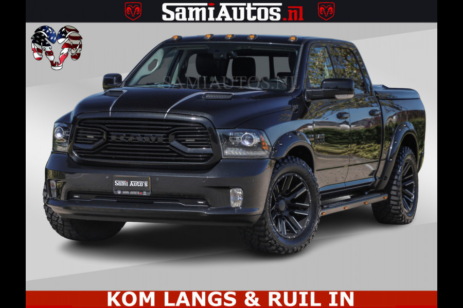 Dodge Ram HULK | BTW VRIJ MARGE | 5.7 V8 4x4 | SPORT | TOP STAAT | OPEN UITLAAT KLEP | WIDE BODY | DUBBELE CABINE | 5 PERSOONS |
