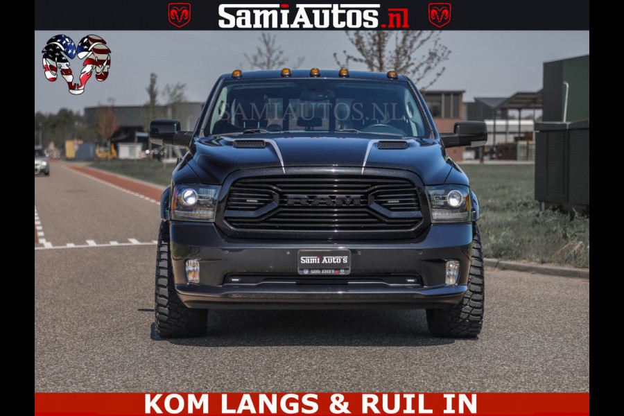 Dodge Ram HULK | BTW VRIJ MARGE | 5.7 V8 4x4 | SPORT | TOP STAAT | OPEN UITLAAT KLEP | WIDE BODY | DUBBELE CABINE | 5 PERSOONS |