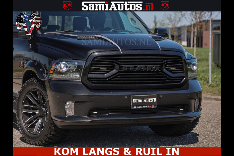 Dodge Ram HULK | BTW VRIJ MARGE | 5.7 V8 4x4 | SPORT | TOP STAAT | OPEN UITLAAT KLEP | WIDE BODY | DUBBELE CABINE | 5 PERSOONS |