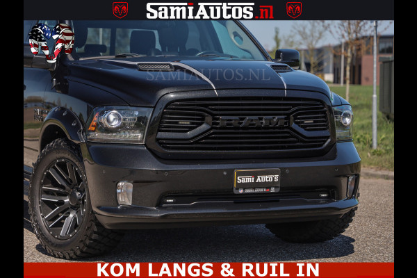Dodge Ram HULK | BTW VRIJ MARGE | 5.7 V8 4x4 | SPORT | TOP STAAT | OPEN UITLAAT KLEP | WIDE BODY | DUBBELE CABINE | 5 PERSOONS |