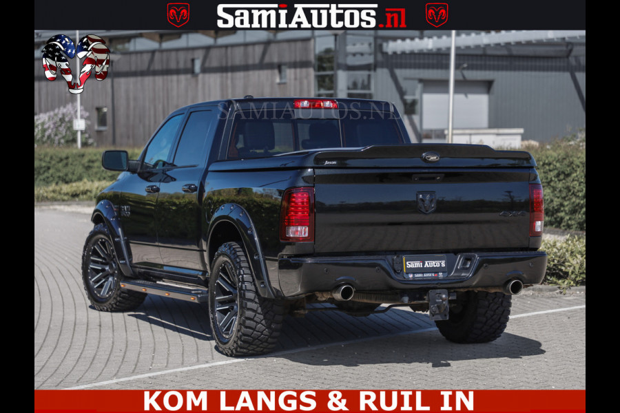 Dodge Ram HULK | BTW VRIJ MARGE | 5.7 V8 4x4 | SPORT | TOP STAAT | OPEN UITLAAT KLEP | WIDE BODY | DUBBELE CABINE | 5 PERSOONS |