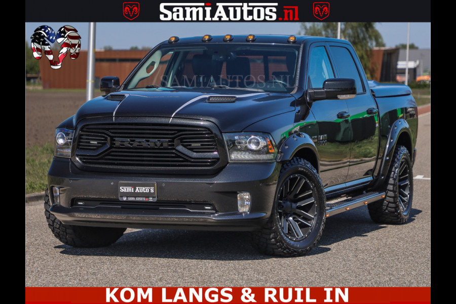 Dodge Ram HULK | BTW VRIJ MARGE | 5.7 V8 4x4 | SPORT | TOP STAAT | OPEN UITLAAT KLEP | WIDE BODY | DUBBELE CABINE | 5 PERSOONS |