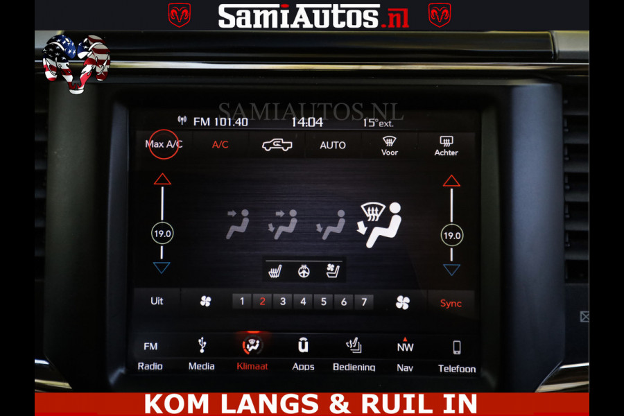 Dodge Ram HULK | BTW VRIJ MARGE | 5.7 V8 4x4 | SPORT | TOP STAAT | OPEN UITLAAT KLEP | WIDE BODY | DUBBELE CABINE | 5 PERSOONS |