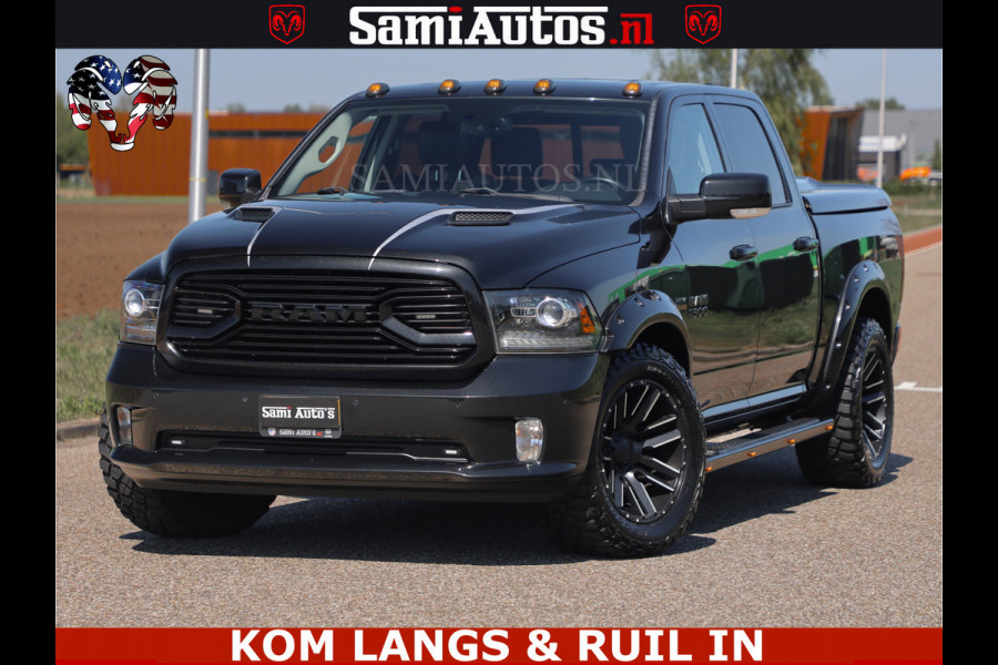 Dodge Ram HULK | BTW VRIJ MARGE | 5.7 V8 4x4 | SPORT | TOP STAAT | OPEN UITLAAT KLEP | WIDE BODY | DUBBELE CABINE | 5 PERSOONS |