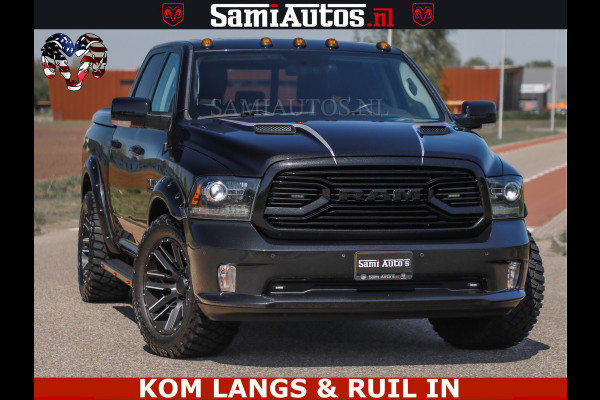 Dodge Ram HULK | BTW VRIJ MARGE | 5.7 V8 4x4 | SPORT | TOP STAAT | OPEN UITLAAT KLEP | WIDE BODY | DUBBELE CABINE | 5 PERSOONS |