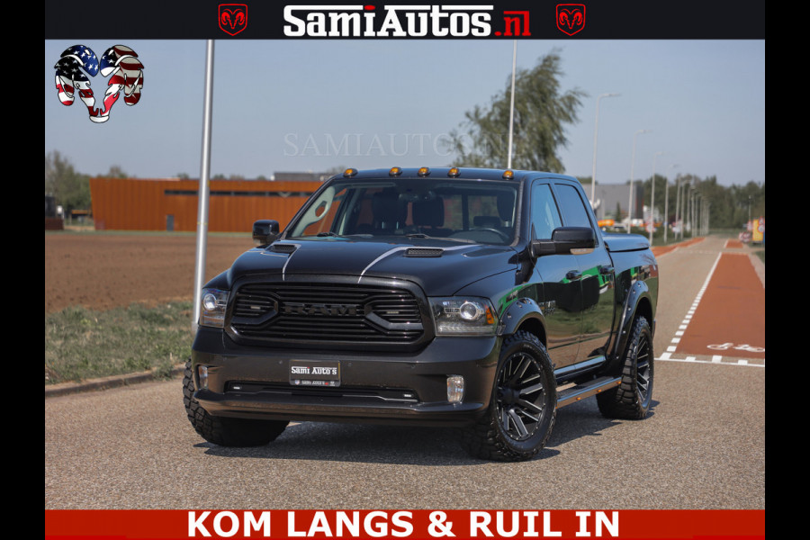 Dodge Ram HULK | BTW VRIJ MARGE | 5.7 V8 4x4 | SPORT | TOP STAAT | OPEN UITLAAT KLEP | WIDE BODY | DUBBELE CABINE | 5 PERSOONS |