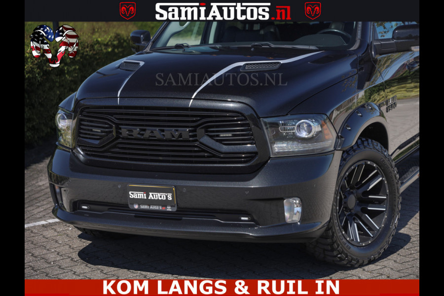 Dodge Ram HULK | BTW VRIJ MARGE | 5.7 V8 4x4 | SPORT | TOP STAAT | OPEN UITLAAT KLEP | WIDE BODY | DUBBELE CABINE | 5 PERSOONS |