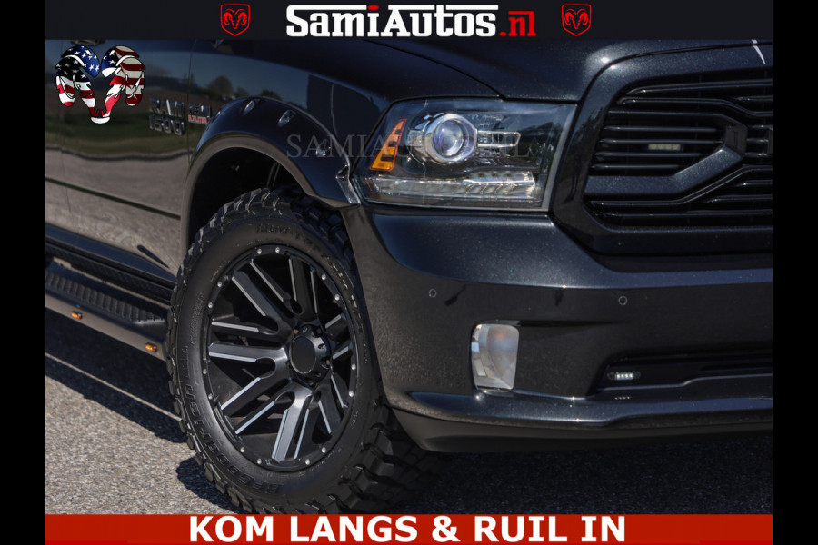 Dodge Ram HULK | BTW VRIJ MARGE | 5.7 V8 4x4 | SPORT | TOP STAAT | OPEN UITLAAT KLEP | WIDE BODY | DUBBELE CABINE | 5 PERSOONS |