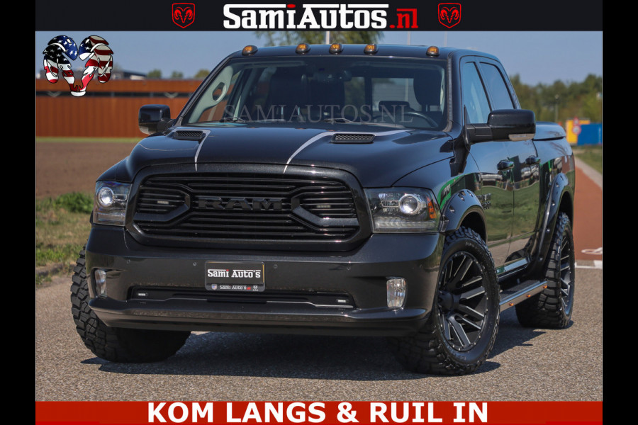 Dodge Ram HULK | BTW VRIJ MARGE | 5.7 V8 4x4 | SPORT | TOP STAAT | OPEN UITLAAT KLEP | WIDE BODY | DUBBELE CABINE | 5 PERSOONS |