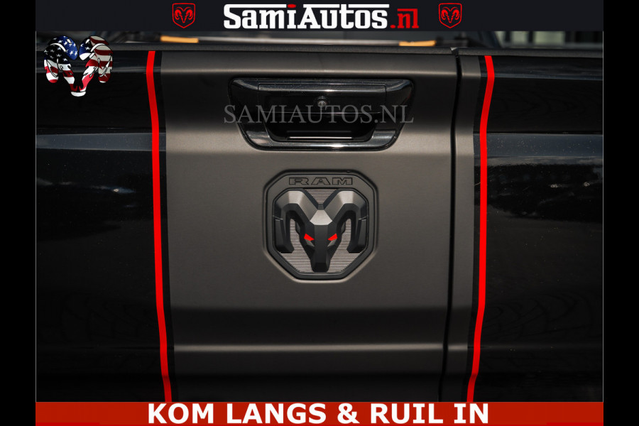 Dodge Ram HULK Pack | Limited Night H.O 540HP 706Nm | Massage + Full Option | De Meest Luxe en Volle Pick-Up in zijn Klasse | Hulk Pack is Comfortabele Dubbele Cabine met Royale 5 Zitplaatsen | BPM vrij | Nu Leverbaar uit Voorraad | Voorraad Nr 2353 - 5412