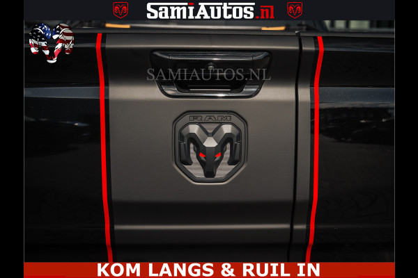 Dodge Ram HULK Pack | Limited Night H.O 540HP 706Nm | Massage + Full Option | De Meest Luxe en Volle Pick-Up in zijn Klasse | Hulk Pack is Comfortabele Dubbele Cabine met Royale 5 Zitplaatsen | BPM vrij | Nu Leverbaar uit Voorraad | Voorraad Nr 2353 - 5412