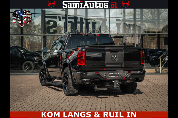 Dodge Ram HULK Pack | Limited Night H.O 540HP 706Nm | Massage + Full Option | De Meest Luxe en Volle Pick-Up in zijn Klasse | Hulk Pack is Comfortabele Dubbele Cabine met Royale 5 Zitplaatsen | BPM vrij | Nu Leverbaar uit Voorraad | Voorraad Nr 2353 - 5412
