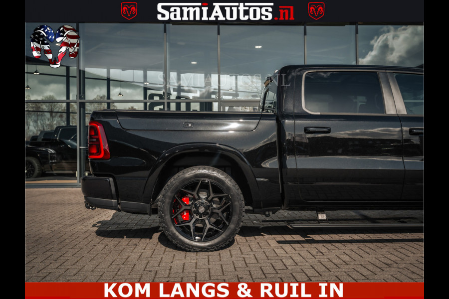 Dodge Ram HULK Pack | Limited Night H.O 540HP 706Nm | Massage + Full Option | De Meest Luxe en Volle Pick-Up in zijn Klasse | Hulk Pack is Comfortabele Dubbele Cabine met Royale 5 Zitplaatsen | BPM vrij | Nu Leverbaar uit Voorraad | Voorraad Nr 2353 - 5412