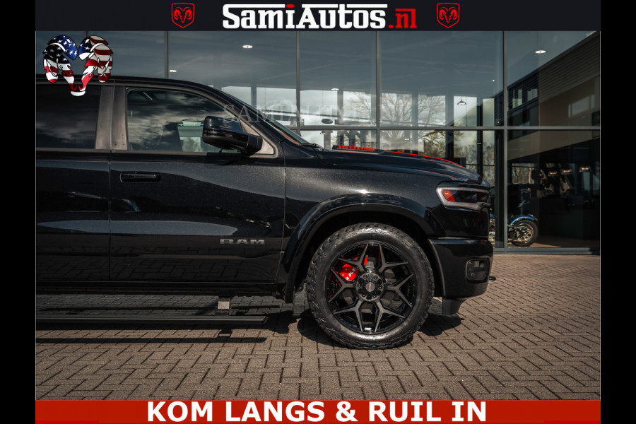 Dodge Ram HULK Pack | Limited Night H.O 540HP 706Nm | Massage + Full Option | De Meest Luxe en Volle Pick-Up in zijn Klasse | Hulk Pack is Comfortabele Dubbele Cabine met Royale 5 Zitplaatsen | BPM vrij | Nu Leverbaar uit Voorraad | Voorraad Nr 2353 - 5412
