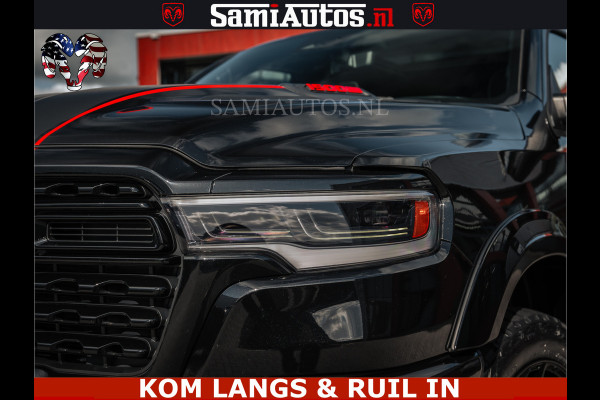 Dodge Ram HULK Pack | Limited Night H.O 540HP 706Nm | Massage + Full Option | De Meest Luxe en Volle Pick-Up in zijn Klasse | Hulk Pack is Comfortabele Dubbele Cabine met Royale 5 Zitplaatsen | BPM vrij | Nu Leverbaar uit Voorraad | Voorraad Nr 2353 - 5412