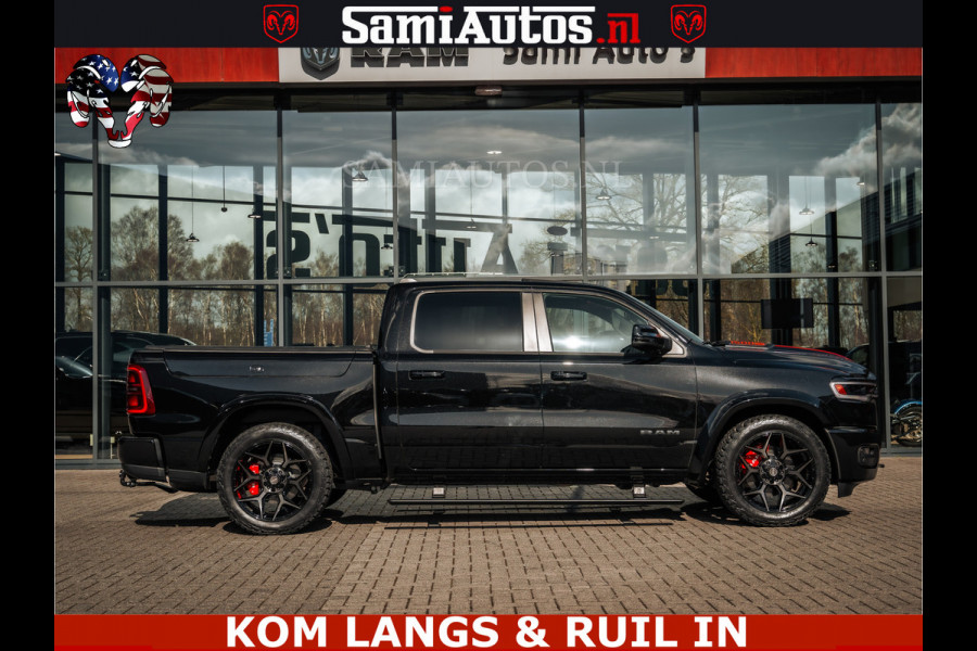 Dodge Ram HULK Pack | Limited Night H.O 540HP 706Nm | Massage + Full Option | De Meest Luxe en Volle Pick-Up in zijn Klasse | Hulk Pack is Comfortabele Dubbele Cabine met Royale 5 Zitplaatsen | BPM vrij | Nu Leverbaar uit Voorraad | Voorraad Nr 2353 - 5412
