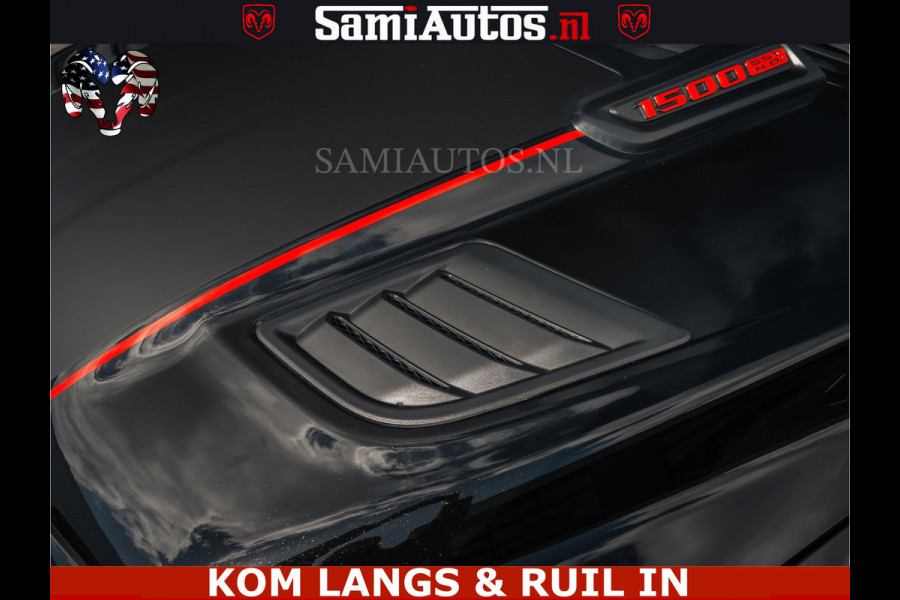 Dodge Ram HULK Pack | Limited Night H.O 540HP 706Nm | Massage + Full Option | De Meest Luxe en Volle Pick-Up in zijn Klasse | Hulk Pack is Comfortabele Dubbele Cabine met Royale 5 Zitplaatsen | BPM vrij | Nu Leverbaar uit Voorraad | Voorraad Nr 2353 - 5412