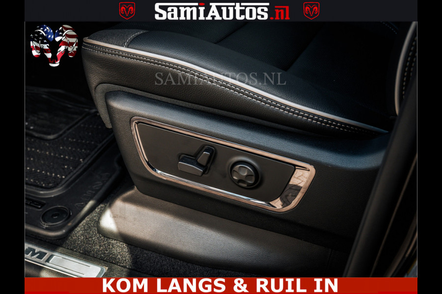Dodge Ram HULK Pack | Limited Night H.O 540HP 706Nm | Massage + Full Option | De Meest Luxe en Volle Pick-Up in zijn Klasse | Hulk Pack is Comfortabele Dubbele Cabine met Royale 5 Zitplaatsen | BPM vrij | Nu Leverbaar uit Voorraad | Voorraad Nr 2353 - 5412